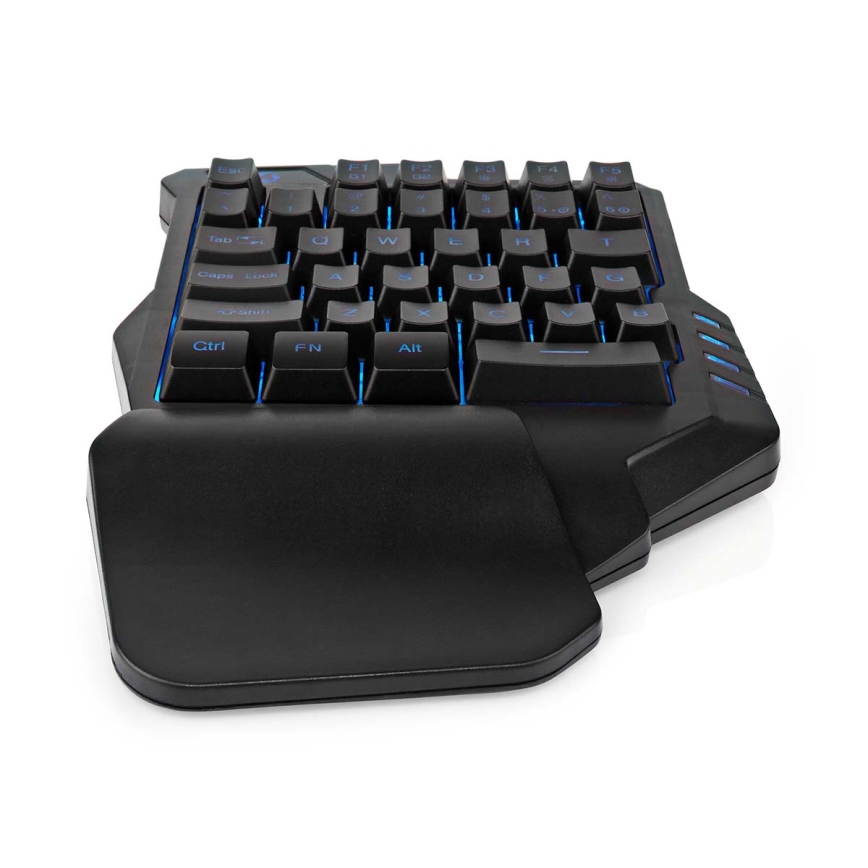 Tastatură de gaming RGB LED cu o singură mână 5V