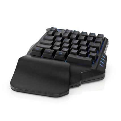 Tastatură de gaming RGB LED cu o singură mână 5V