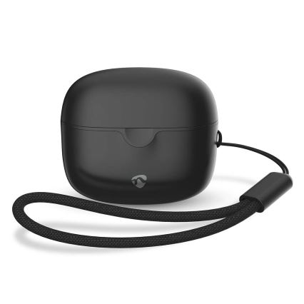 Căști wireless 250 mAh + 2x 30 mAh, negre