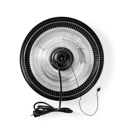 Încălzitor electric exterior + suport 200 cm 1500W/230V încălzitor cu infraroșu pentru terasă IP34