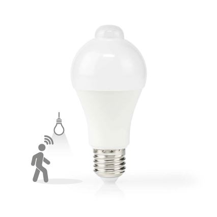 Bec LED cu senzor de mișcare și de amurg A60 E27/4,9W/230V 3000K
