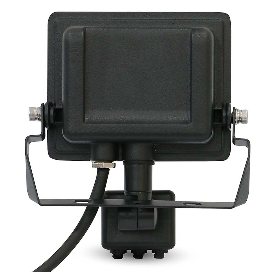 Proiector LED cu senzor de mișcare și crepuscular, cu priză, 20W/230V, IP44