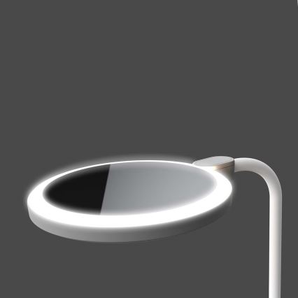Lampă LED tactilă reîncărcabilă cu oglindă, reglabilă, 6W, 1200 mAh, 3000/4000/5700K, CRI 90, albă