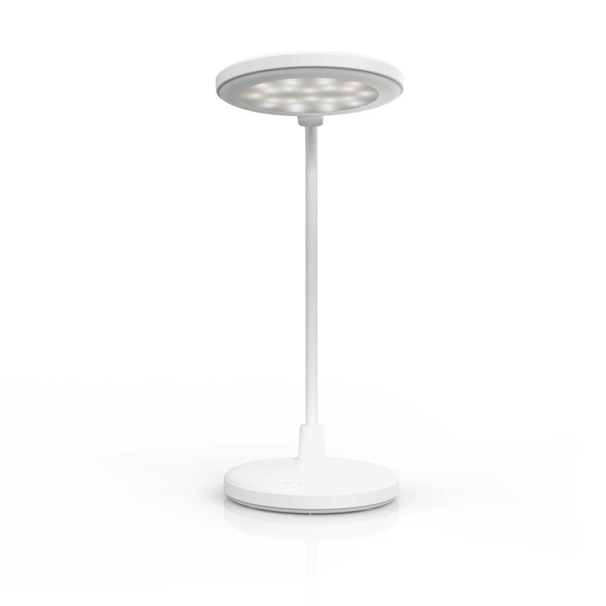Lampă LED tactilă reîncărcabilă cu oglindă, reglabilă, 6W, 1200 mAh, 3000/4000/5700K, CRI 90, albă