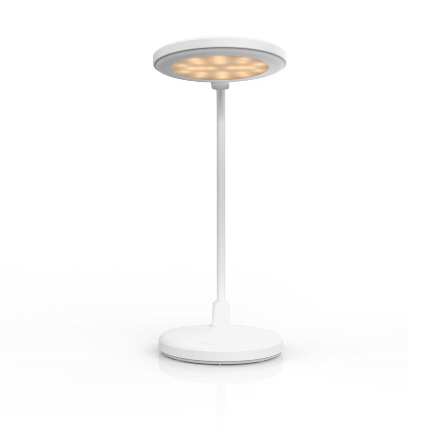 Lampă LED tactilă reîncărcabilă cu oglindă, reglabilă, 6W, 1200 mAh, 3000/4000/5700K, CRI 90, albă