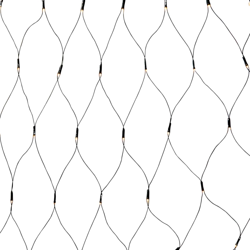 Perdea LED pentru exterior 160xLED/7 funcții 5m IP44 alb cald