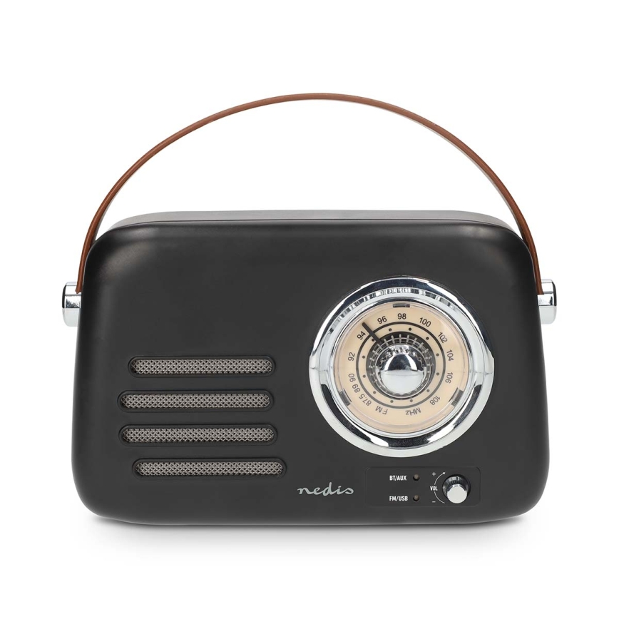 Radio retro FM 3W/5V 1500 mAh