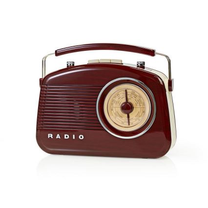 Radio FM 4,5W/230V maro