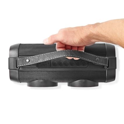 Boxă portabilă LED RGB cu încărcare, 24W/3000 mAh, IPX5