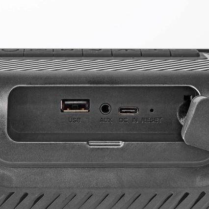 Boxă portabilă LED RGB cu încărcare, 45W/3000 mAh, IPX5