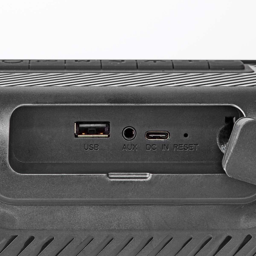 Boxă portabilă LED RGB cu încărcare, 45W/3000 mAh, IPX5