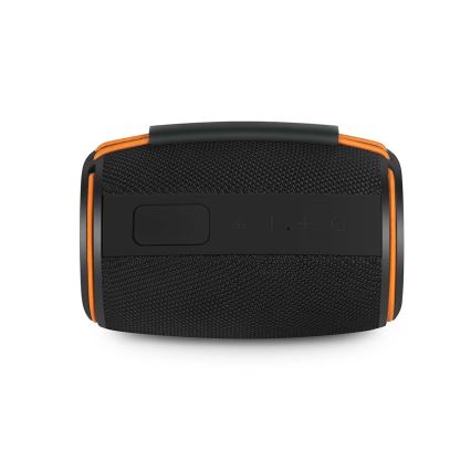 Boxă reîncărcabilă cu LED, 40W/1200 mAh, IPX4, neagră