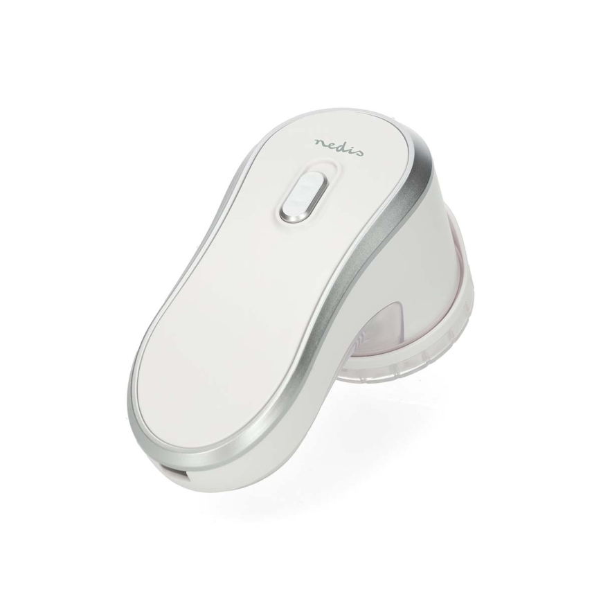 Îndepărtător de scame reîncărcabil 500 mAh, alb