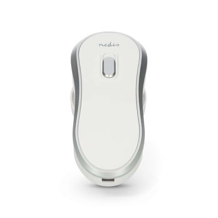 Îndepărtător de scame reîncărcabil 500 mAh, alb
