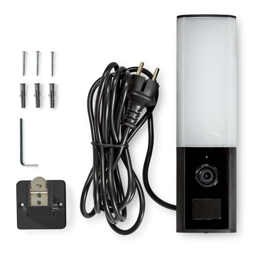 Cameră de exterior inteligentă Smartlife Full HD 1080p cu iluminare LED Wi-Fi Tuya IP65