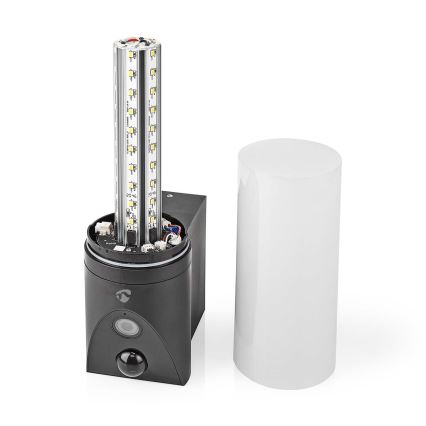 Cameră de exterior inteligentă SmartLife Full HD 1080p cu iluminare LED, Wi-Fi Tuya, IP65