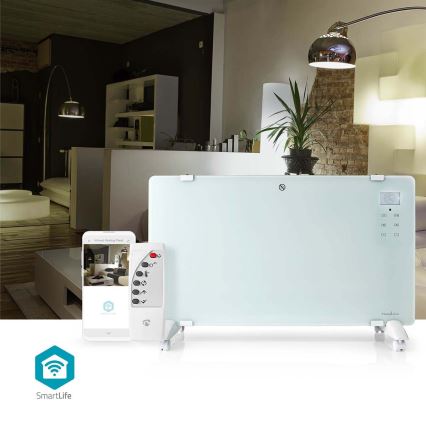 Convector electric 2000 W/230 V, Wi‑Fi, IP24, cu termostat