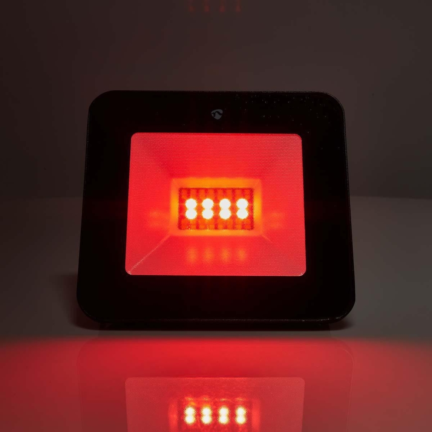 Proiector LED RGBW dimabil cu priză SmartLife, 20W/230V, Wi-Fi, IP65, 2700-6500K