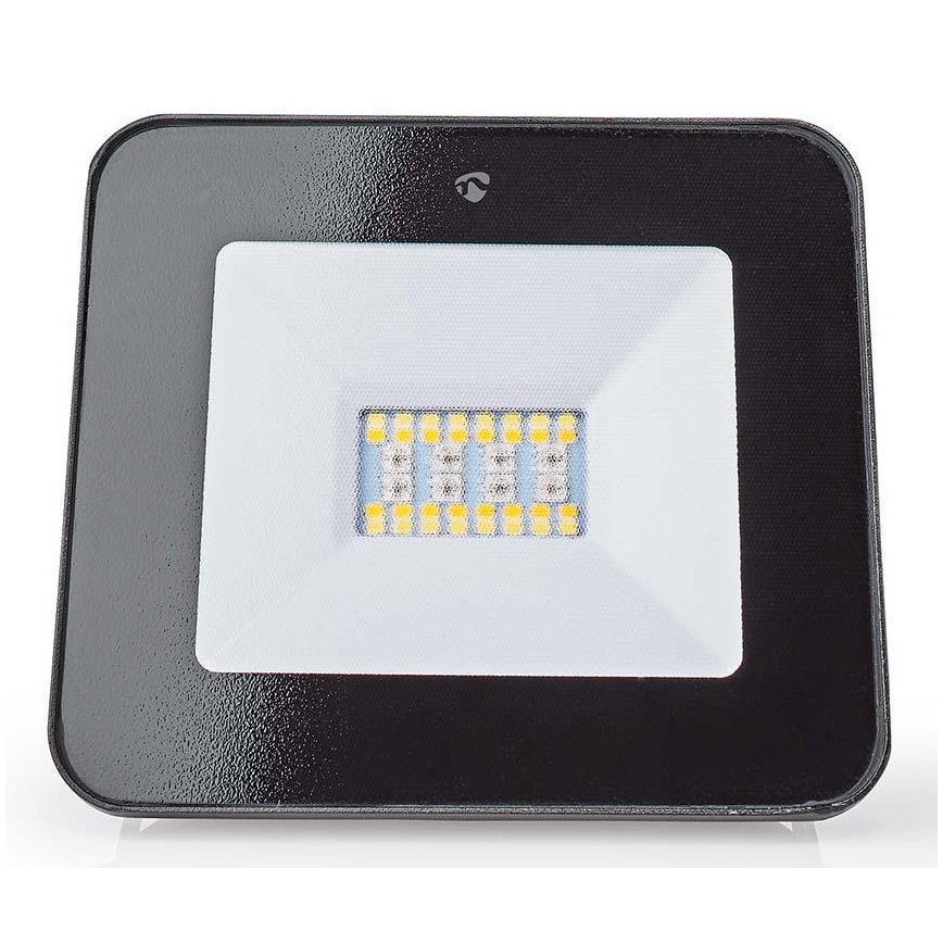 Proiector LED RGBW dimabil cu priză SmartLife, 20W/230V, Wi-Fi, IP65, 2700-6500K