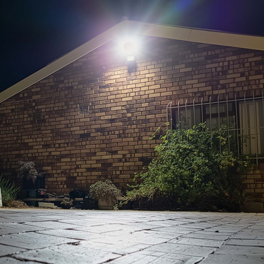 Proiector LED dimmabil cu senzor de mișcare și priză SmartLife LED/20W/230V 3000-6500K IP44 Wi-Fi
