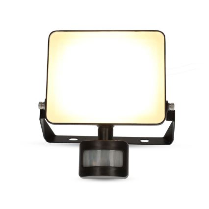 Proiector LED dimmabil cu senzor de mișcare și priză SmartLife LED/20W/230V 3000-6500K IP44 Wi-Fi