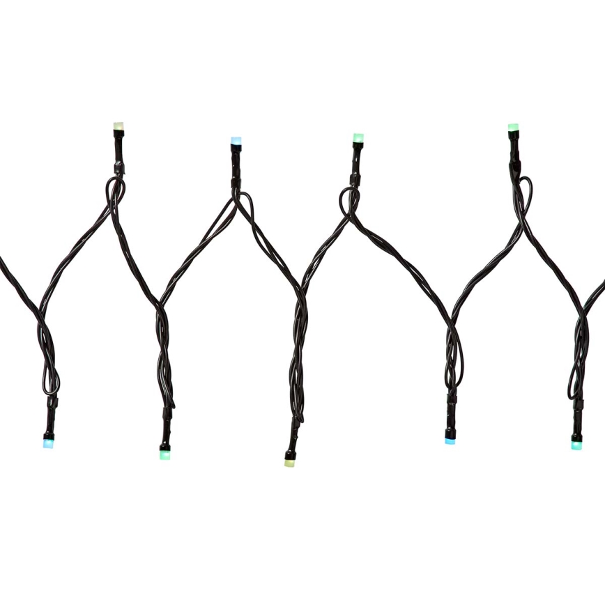 Ghirlandă LED RGB pentru exterior, 42 LED, 8 funcții, 8 m, IP65, Wi-Fi Tuya