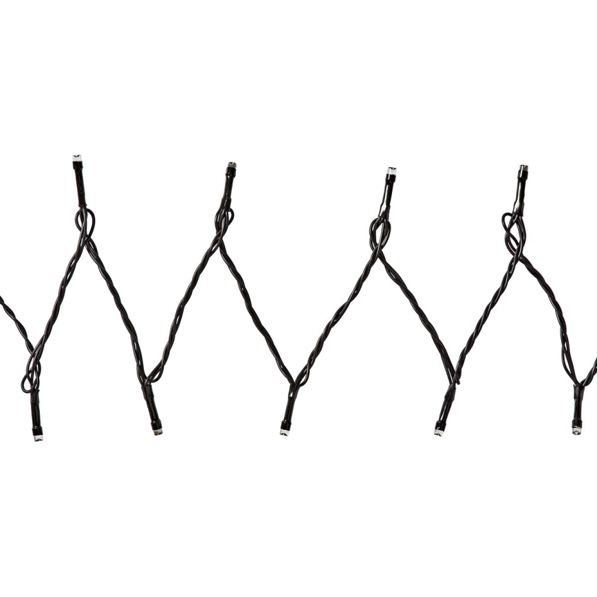 Șir luminos LED exterior pentru Crăciun 400xLED/8 funcții 25m IP65 Wi-Fi Tuya alb cald până la alb rece