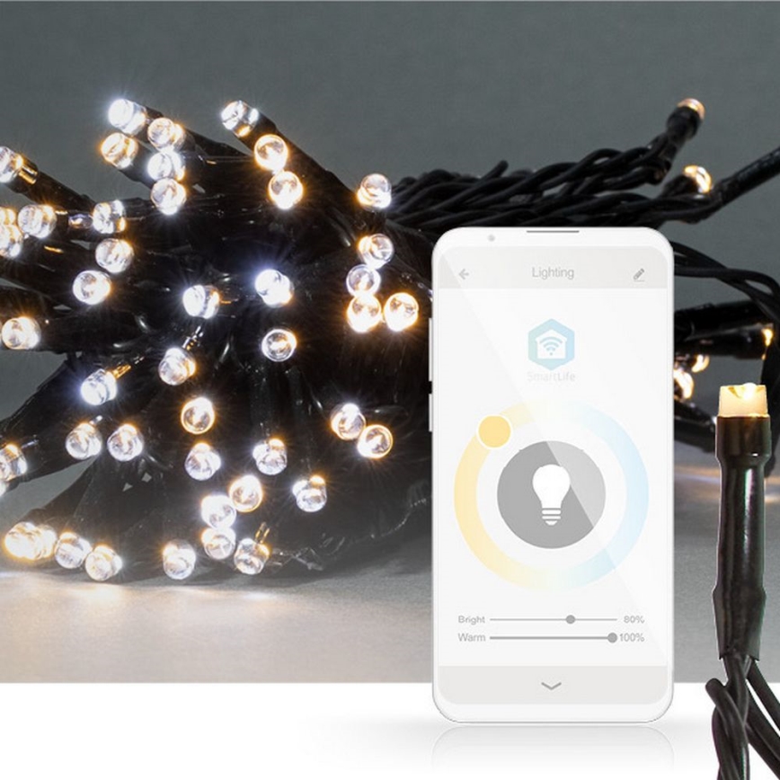 Ghirlandă LED 50 LED, 8 moduri, 5 m, IP65, Wi-Fi Tuya