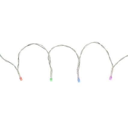 Perdea LED RGB de Crăciun 180 LED-uri/7 funcții 6m IP65 Wi-Fi Tuya