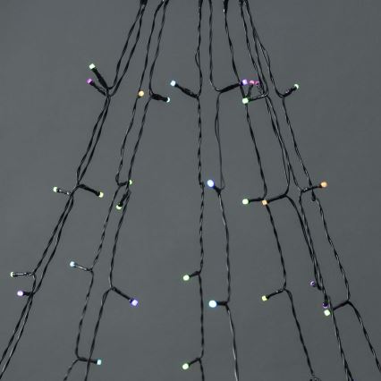 Perdea de Crăciun LED pentru exterior 200xLED/8 funcții 10x2m IP65 Wi-Fi Tuya alb cald până la alb rece