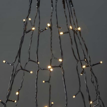 Perdea de Crăciun LED pentru exterior 200xLED/8 funcții 10x2m IP65 Wi-Fi Tuya alb cald până la alb rece