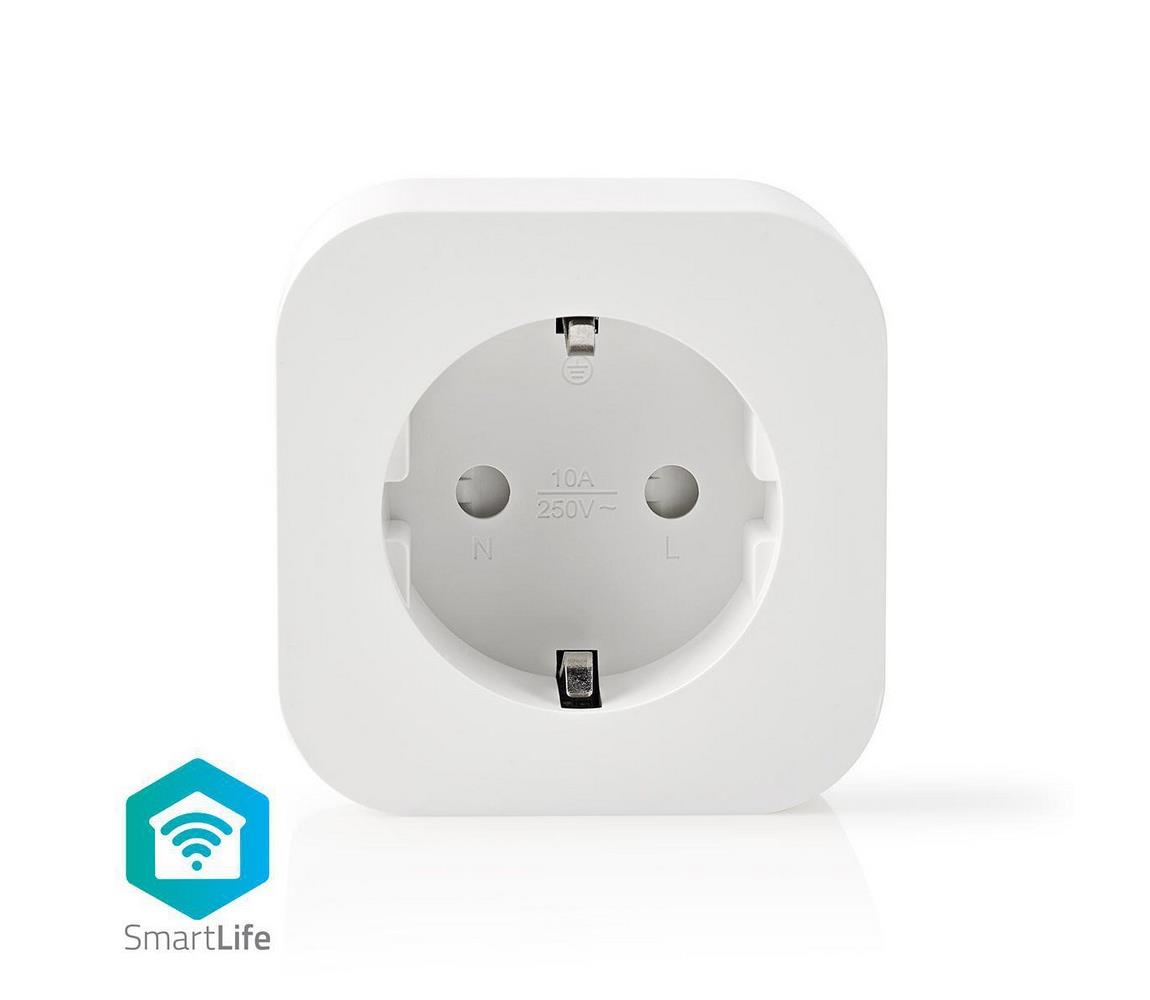 Nedis WIFIP130FWT − Priză inteligentă 2500W/230V/Schuko Tip F/10A Wifi