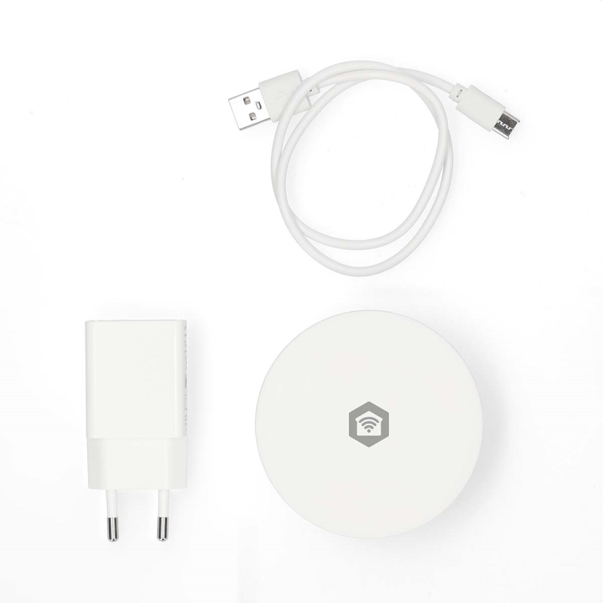 Monitor inteligent pentru calitatea aerului SmartLife – Wi‑Fi, compatibil Tuya