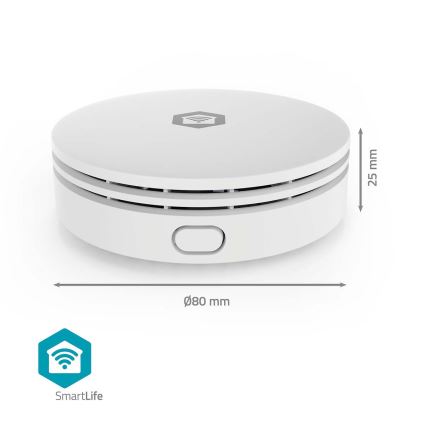 Monitor inteligent pentru calitatea aerului SmartLife – Wi‑Fi, compatibil Tuya
