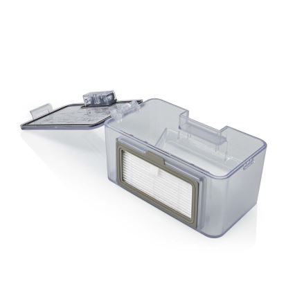 Aspirator robot inteligent cu mop 28W/2500 mAh Wi-Fi negru + telecomandă