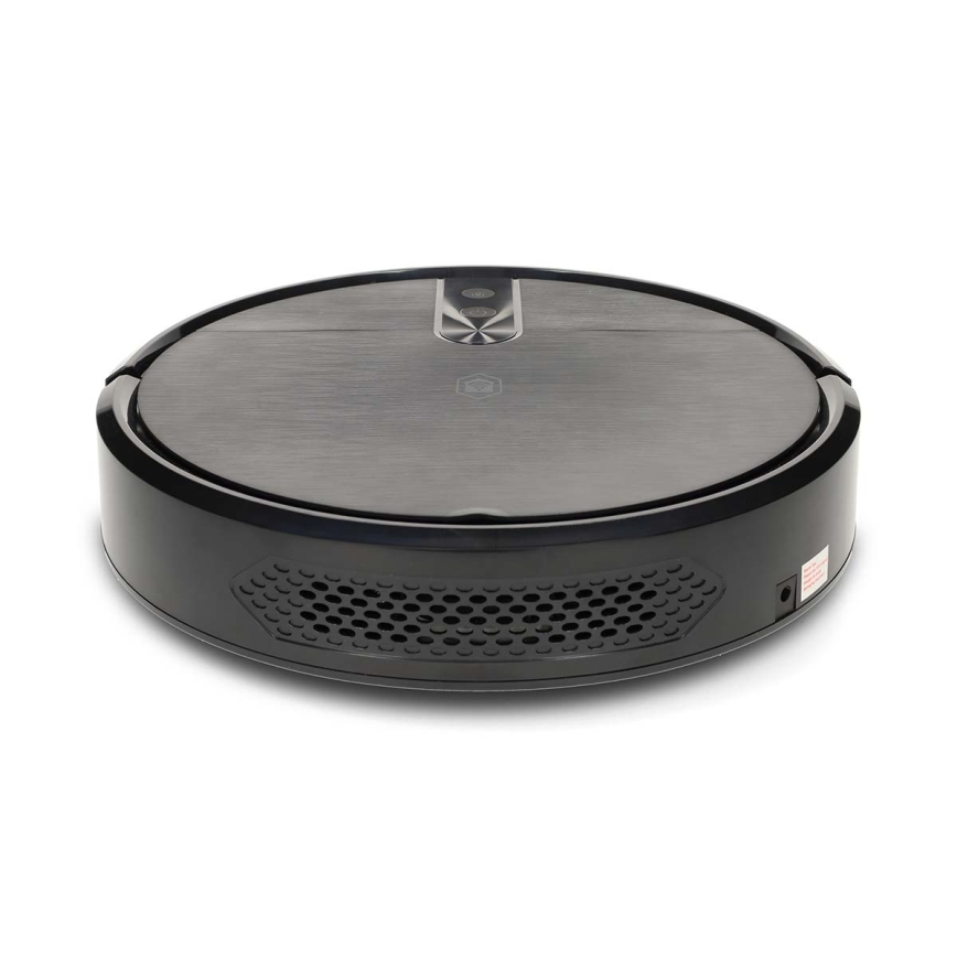 Aspirator robot inteligent SmartLife cu mop, 2600 mAh, Wi‑Fi Tuya, negru + telecomandă