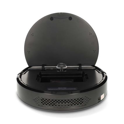 Aspirator robot inteligent SmartLife cu mop, 2600 mAh, Wi‑Fi Tuya, negru + telecomandă