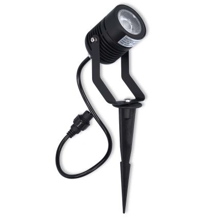 Set de 3 lămpi LED RGBW de exterior, reglabile, SmartLife, LED/3W/230V, IP65, Wi-Fi Tuya, negre