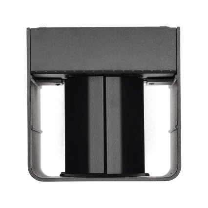 Aplica de perete pentru exterior LED RGBW dimerizabilă SmartLife — 12W, 230V, IP65, Wi‑Fi (Tuya), negru