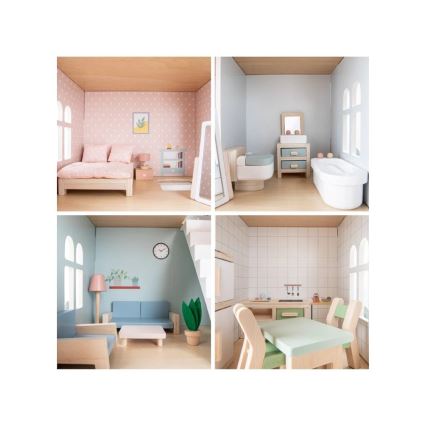 New Classic Toys - Casă de păpuși din lemn