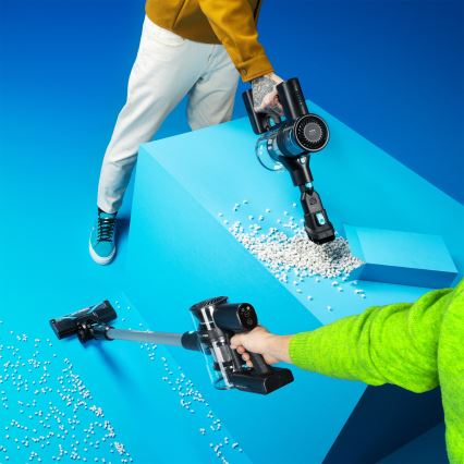 Niceboy ION Hurricane H5 Plus - Aspirator vertical fără fir 2 în 1 140W/2200 mAh negru