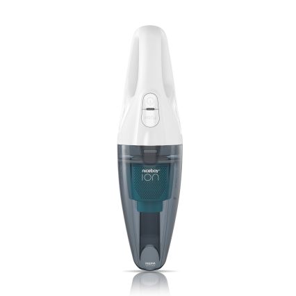 Niceboy ION Hurricane R1 - Aspirator portabil reîncărcabil 50W/2200 mAh alb/albastru