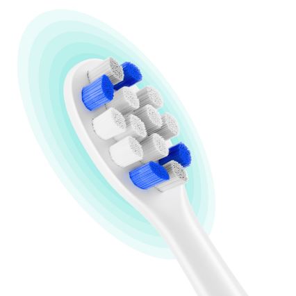 Niceboy ION Sonic Kids - Periuță de dinți sonică pentru copii 500 mAh IPX7 alb