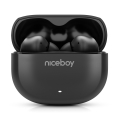 Niceboy Pins 4 - Căști wireless cu ANC 400 mAh + 2x 50 mAh IPX4 negru