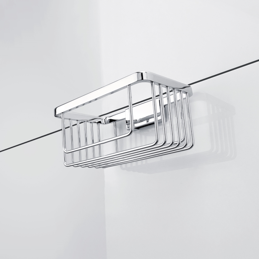 NIMCO Ki 14015-26 - Raft de perete pentru duș KIBO crom lucios