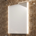 NIMCO ZP 11002 - Oglindă de baie iluminată LED, 24W, 230V, 6500K, 80 x 60 cm, IP44