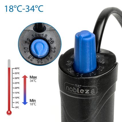 Nobleza - Încălzitor pentru acvariu 100 W inox