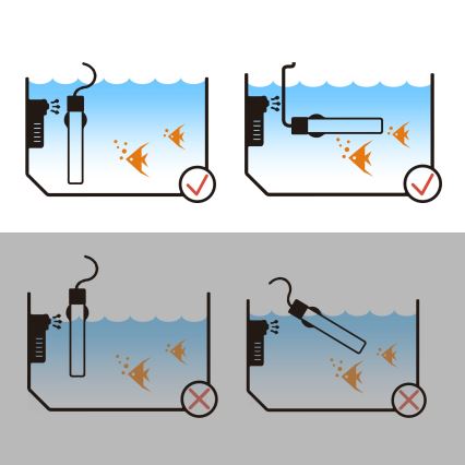 Nobleza - Încălzitor pentru acvariu 100 W inox