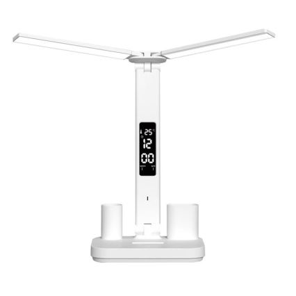 Lampă de birou LED reîncărcabilă cu reglare a intensității NOBLITE P LED/5W/5V 3000/4000/6000K 2200 mAh albă
