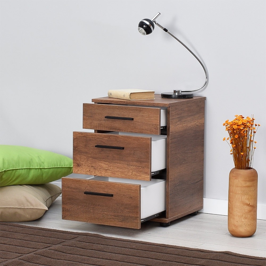 Noptieră 57x40 cm maro